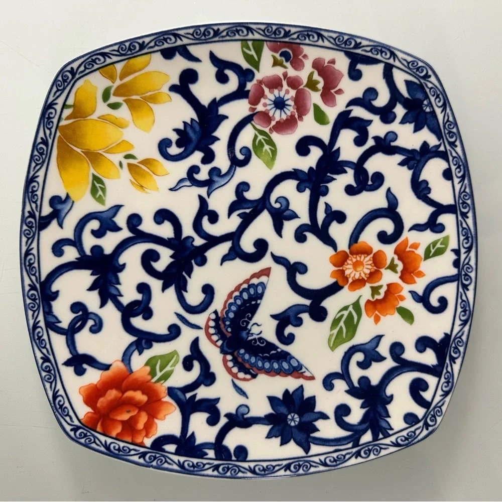 Ralph Lauren mandarin lunch plate - Picture 1 of 2